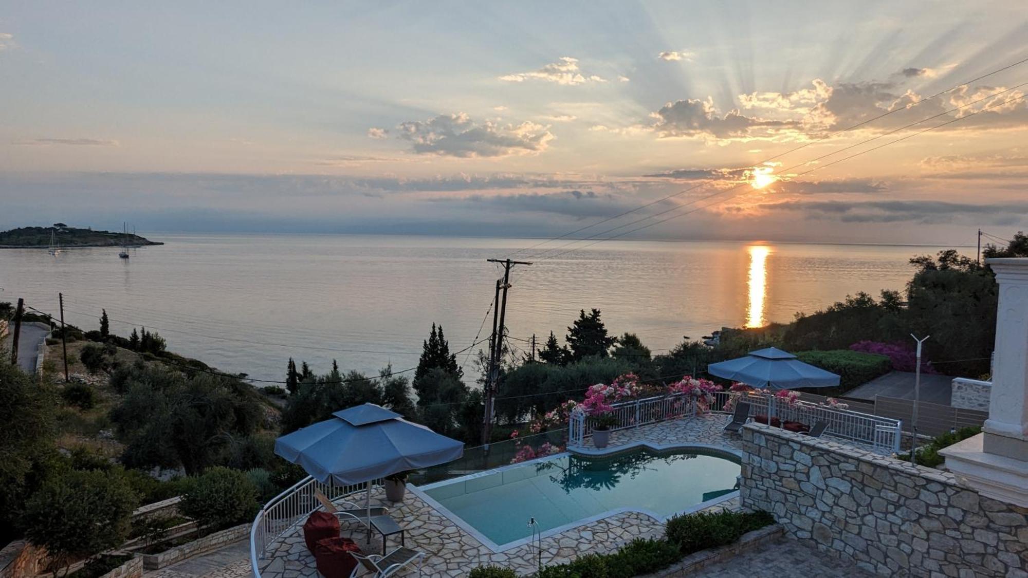 Villa Avgerini Paxos Gaios Zimmer foto