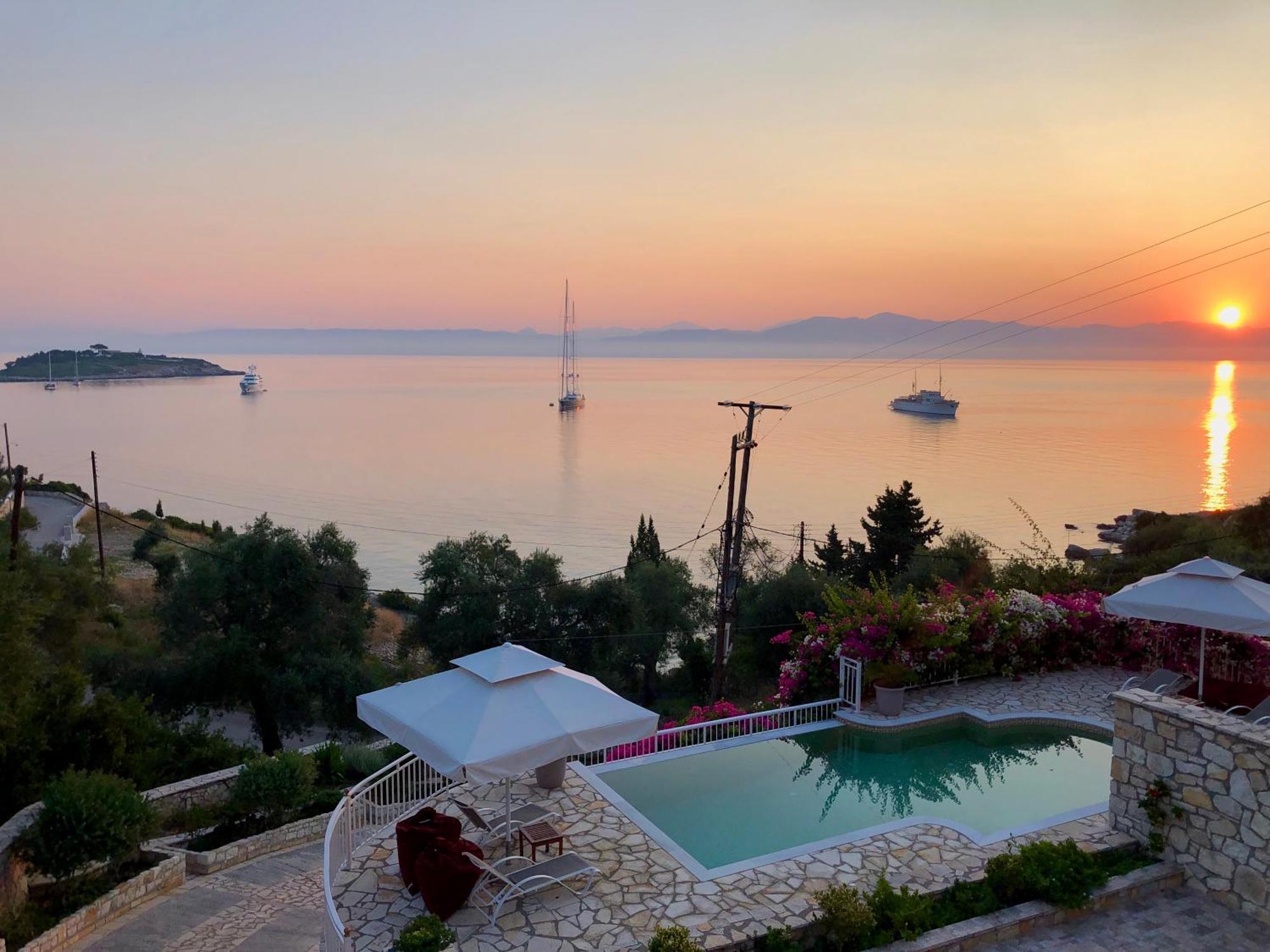 Villa Avgerini Paxos Gaios Zimmer foto